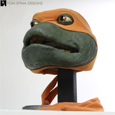 Teenage Mutant Ninja Turtles Michelangelo Mask Restoration - Tom Spina ...