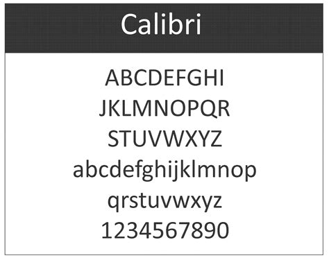 What Da Font - What is the font?: Calibri