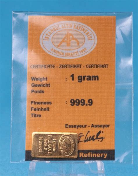 1 gram - Gold - IGR - Catawiki