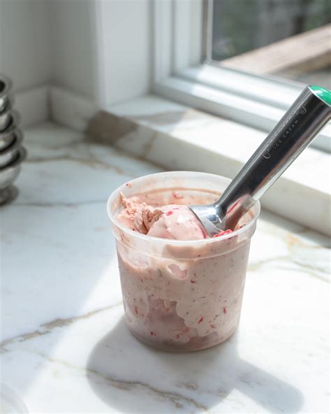 add fruit  homemade ice cream justine doiron