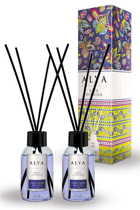 Alya Bambu Çubuklu Oda Kokusu Violet Bomb 100 ml x 2 AdetFiyatı
