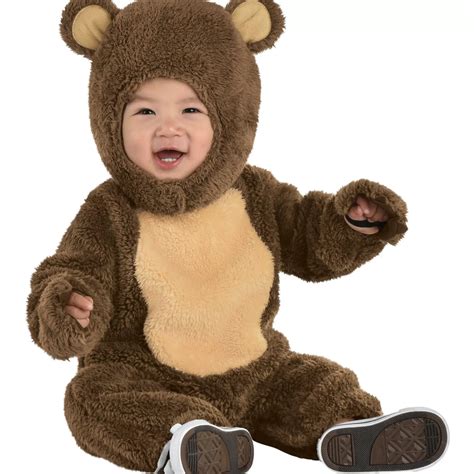 Party City Baby Girl | Baby Cuddly Teddy Bear Costume – Go Halloween Party