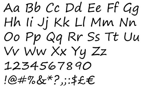 Segoe Print Font Free - Download Fonts