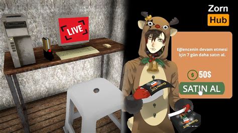 CANLI YAYINDA ZORNHUB AÇARSAM NE OLUR?? // Streamer Life Simulator ...