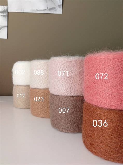 Mohair Yarn / Mohair merino Woolnylon / Hand or Machine Knitting/ per ...