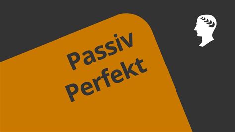 Урок 42.2: Passiv, пассивный залог, прошедшее время. Немецкая ...
