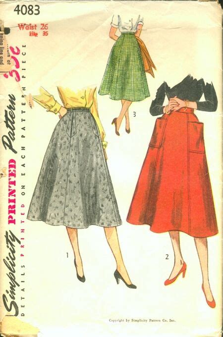 Simplicity 4083 | Vintage Sewing Patterns | Fandom