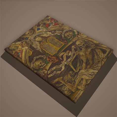 Medieval Skulls Painting - 3D Model by Get Dead Entertainment