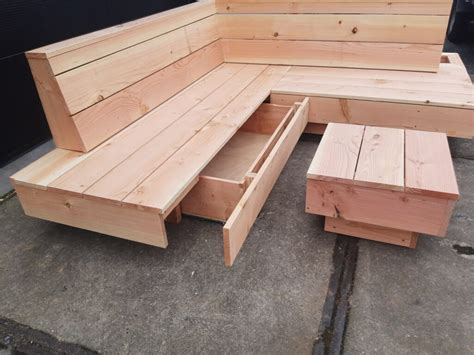 loungeset met lades jp buiten hout