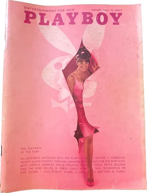 Playboy Magazine #140 August 1965 Cover Jo Collins, PMoM Lannie Balcom