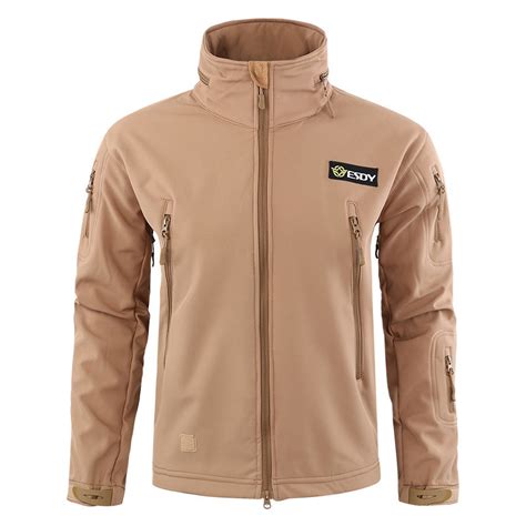 Esdy Multi Colors Softshell Tactical Coat - China Combat Jackets and ...