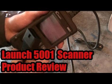 Launch 5001 Scanner - Product Review / Demonstration - YouTube