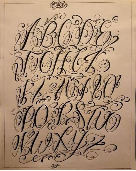 Lettering Alphabet, Tattoo Fonts Alphabet, Calligraphy Tattoo Fonts 853 ...