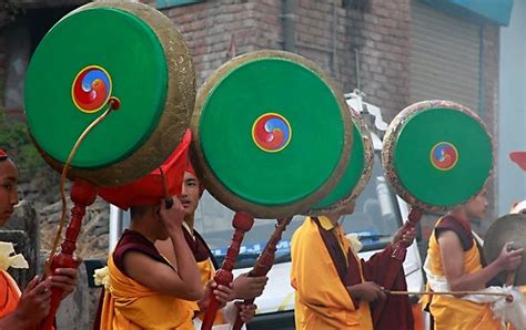 tibetan drums. northern india by tim buckley | bodhiimages | Buddhist ...
