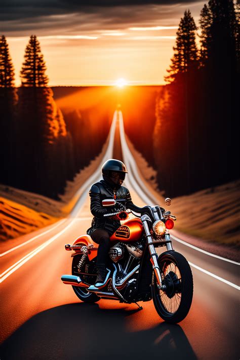 Harley Sunset