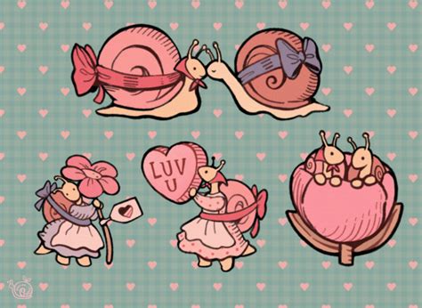 snail love 💗 – @passionpeachy on Tumblr