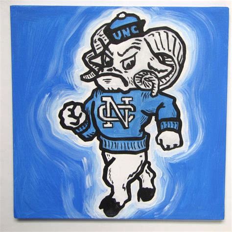 Ali's Art Adventures: UNC Mascot