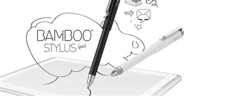 Стилус Wacom Bamboo Stylus feel оживит любую идею