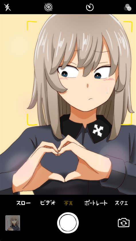 itsumi erika (girls und panzer) drawn by natsume_mina | Danbooru