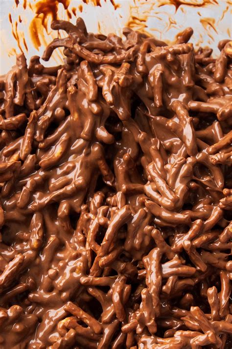 3 Ingredient Haystack Cookies with Chow Mein Noodles - Beaming Baker