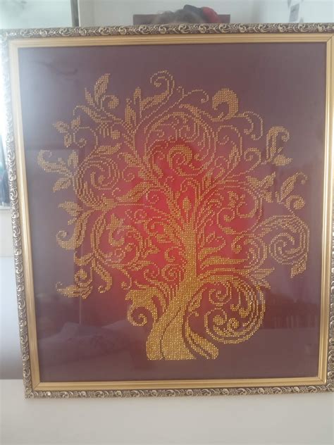 Картина бисером."Дерево изобилия" | Tapestry, Home decor, Decor