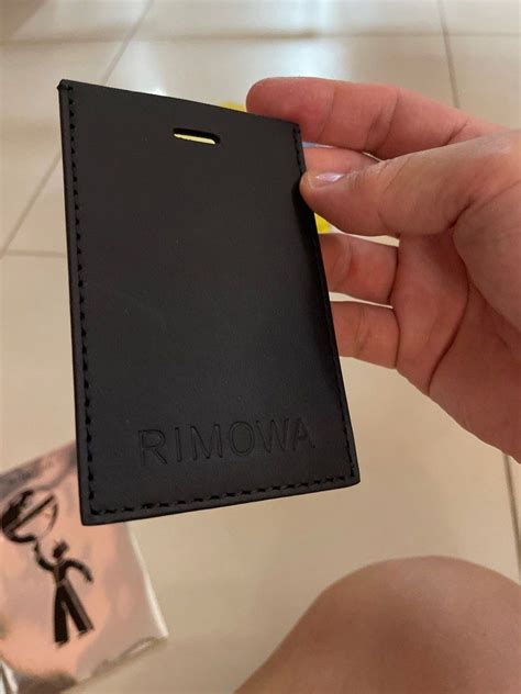 Rimowa luggage tag, Everything Else on Carousell