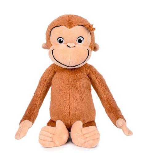 peluche mono jorge el curioso  de descuento peluchilandia
