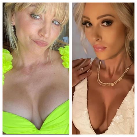 Nothing wrong with a well done boob job: Kaley Cuoco vs Tomi Lahren : r