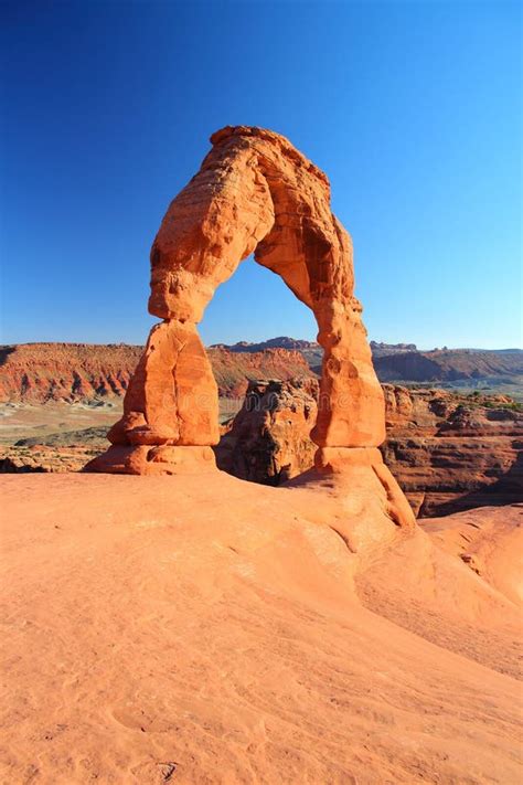 Delicate Arch in Moab, Utah Stock Image - Image of eroded, arches: 6437471