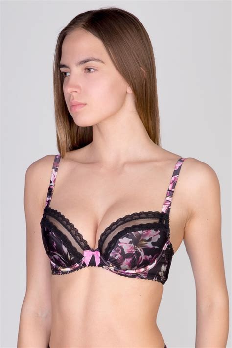 Бюстгальтер с плотной чашкой цветной кружевной GOSSARD IRIS – parishop.ru