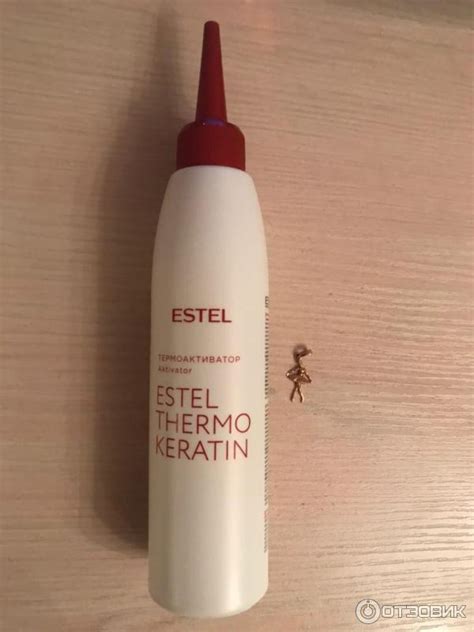 Botox na vlasy Estelle. Přehled Estel Thermokeratin