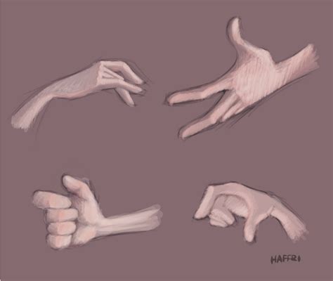 cartoony hands in colour by haffri on DeviantArt