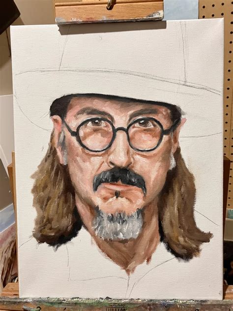 sketch  oil portrait  oil painting    months rsketch
