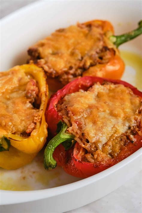 Stuffed Peppers | Baked Bree