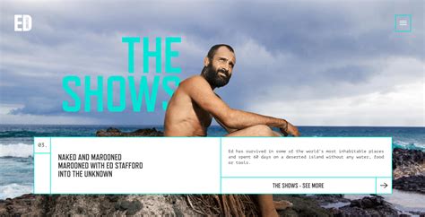 Ed Stafford - Awwwards SOTD