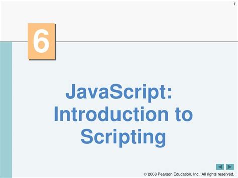javascript introduction  scripting powerpoint
