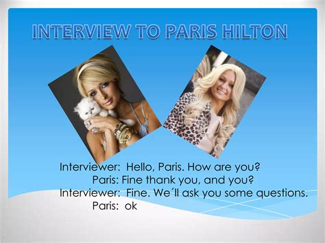 Entrevista a Paris Hilton | PPSX | Celebrity Families | Pop Culture