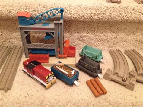 Thomas & Friends Trackmaster Train Set Salty At The Sodor Lumber Yard ...