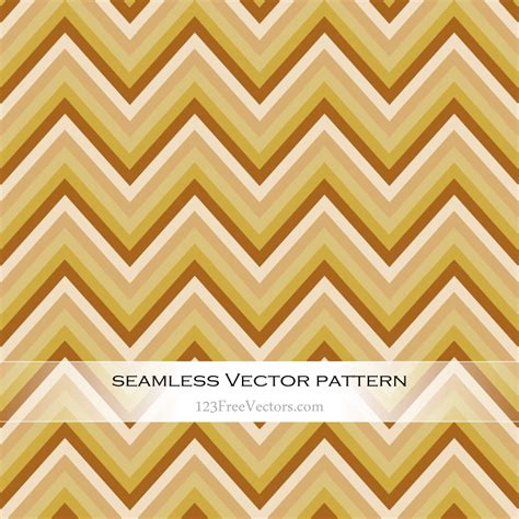 retro zigzag pattern vector