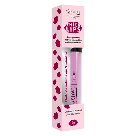 Gloss Labial Max Love Thick Lips | Beleza na Web