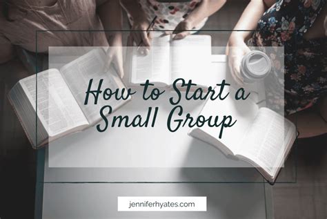 start  small group jennifer hayes yates