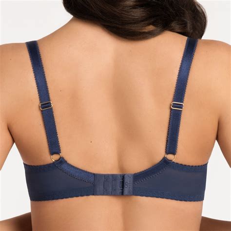 Gorsenia Aria Soft Bra Navy | Lumingerie bras and underwear for big busts