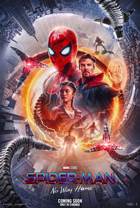 Marvels SPIDERMAN NO WAY HOME New Poster | FizX