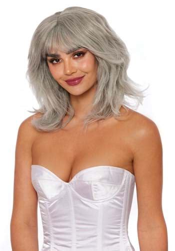 Gray Wolf Cut Women's Wig