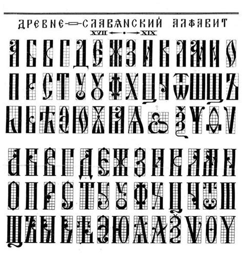Древне-славянский алфавит: | Calligraphy alphabet, Lettering alphabet ...