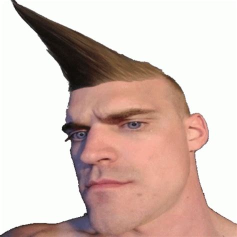 Chad Pike Hair Sticker - Chad Pike Hair - Discover & Share GIFs