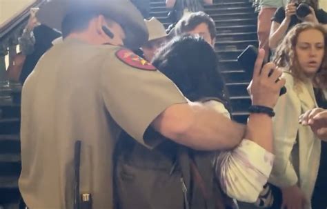 Cops tackle protestors after GOP orders removal of trans rights