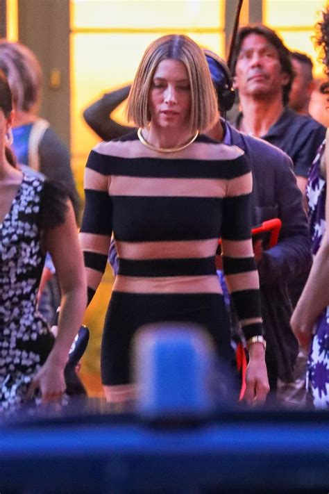 JESSICA BIEL on the Set of The Better Sister in New York 06/18/2024