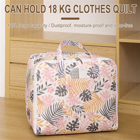 solacol Storage Bags for Blankets and Quilts Largecapacity Storage Bag with Handle Largecapacity ...