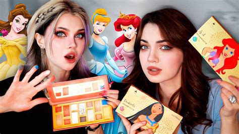 Становимся принцессами, вау ура.ПРОВЕРКА КОСМЕТИКИ ДИСНЕЙ 😱💄 - YouTube